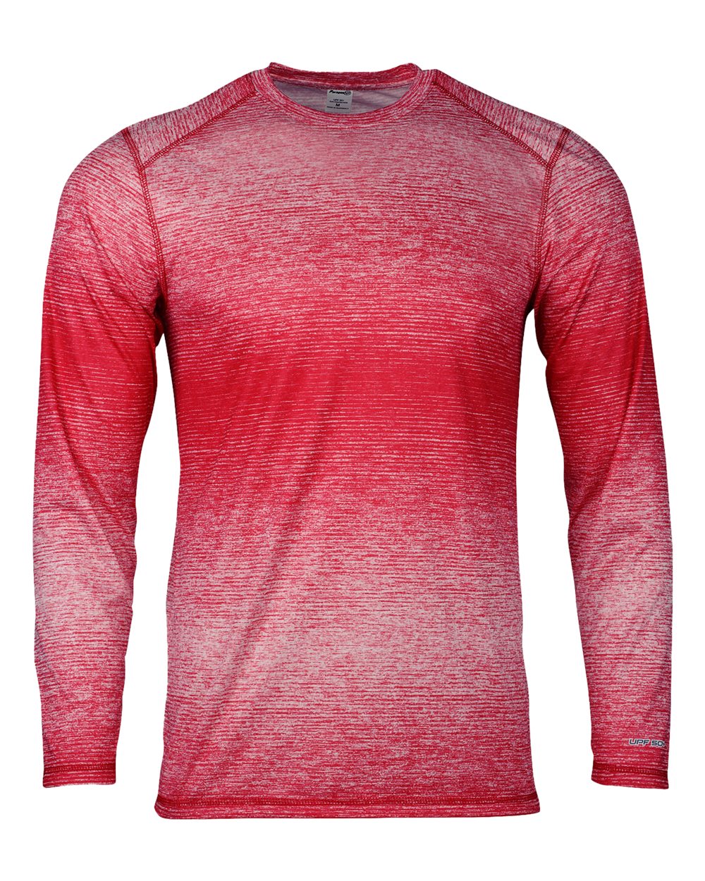 Paragon Men's Mirage Performance Long Sleeve T-Shirt. 234 - Red