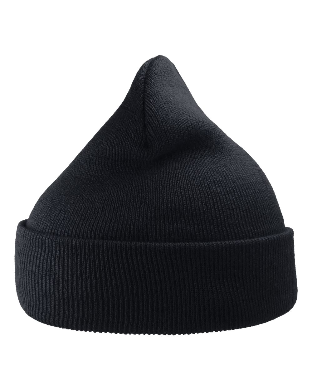 Atlantis Headwear Sustainable 12" Knit Beanie. WIND - Navy