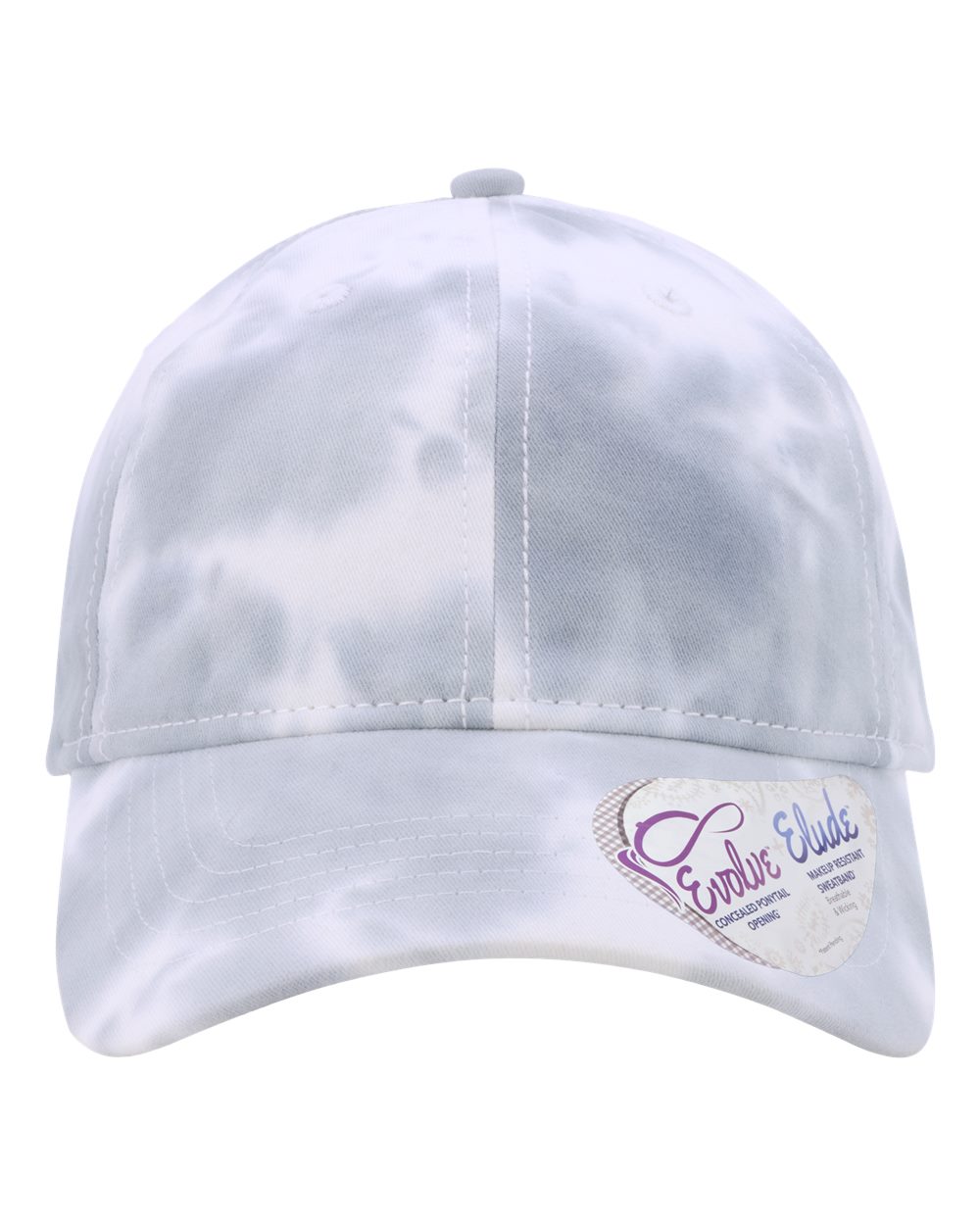 Infinity Her Women's Unstructured Fashion Prints Cap. HATTIE - Tie-Dye Slate Blue