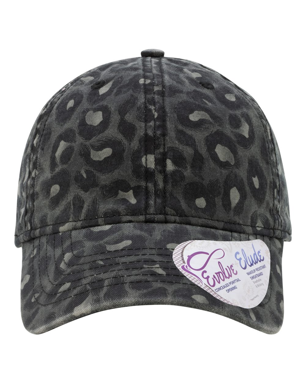 Infinity Her Women's Unstructured Fashion Prints Cap. HATTIE - Black Leopard