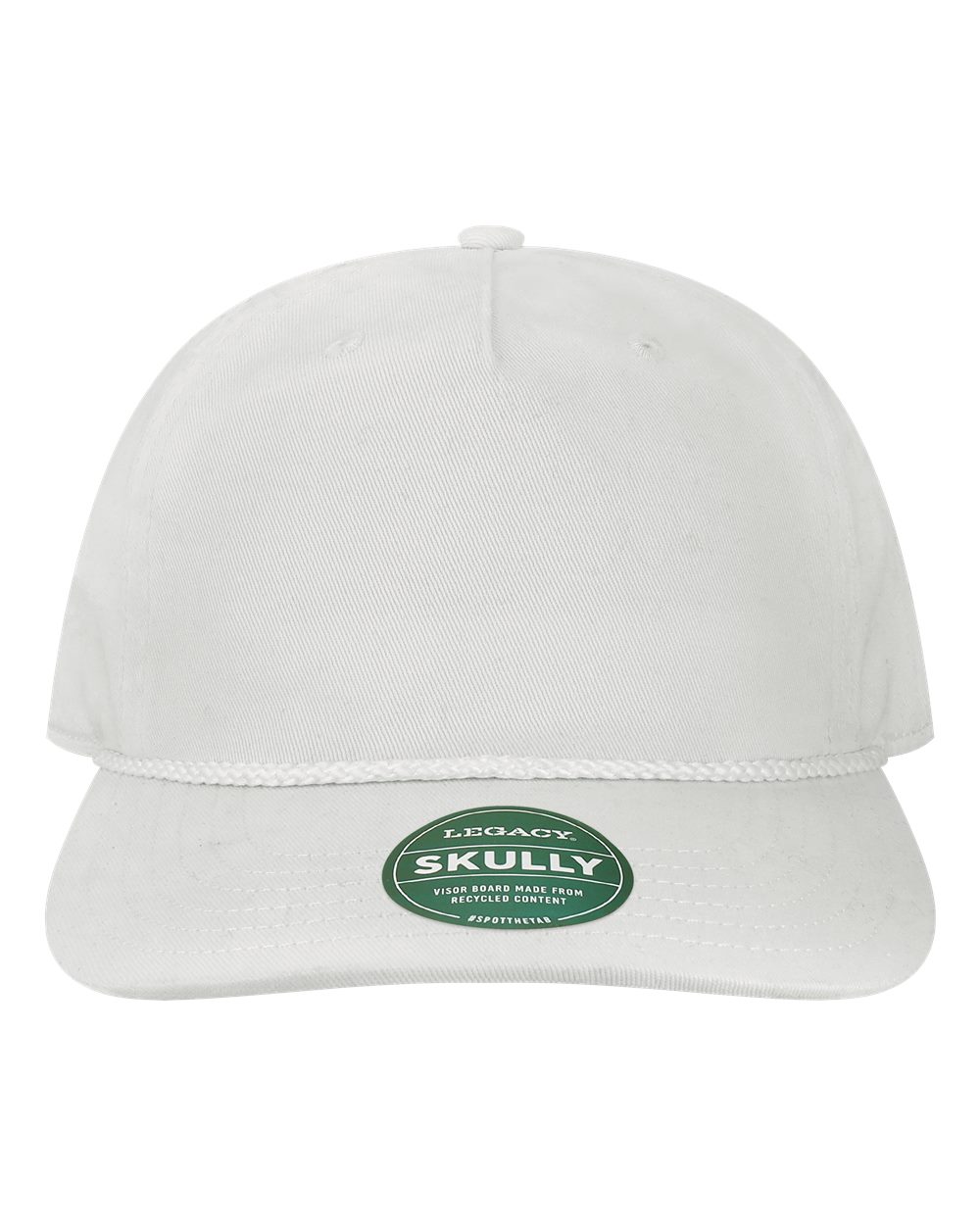 LEGACY Skully Rope Cap. SKULLY - White