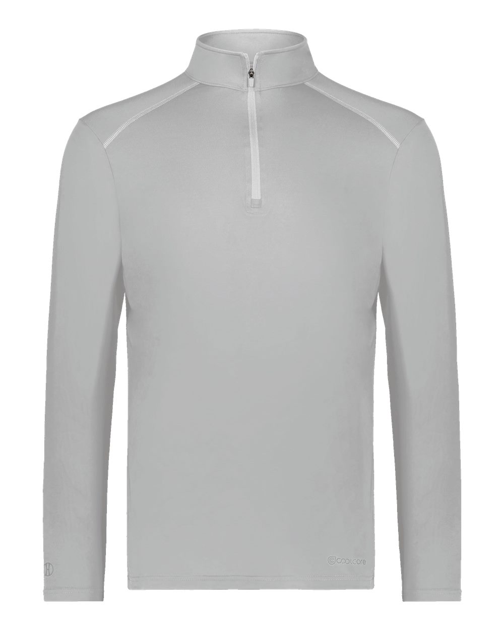 Holloway Men's CoolCore® Quarter-Zip Pullover. 222140 - Athletic Grey