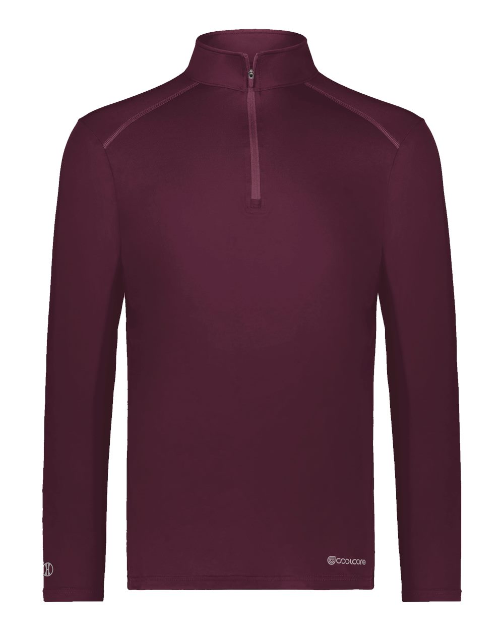 Holloway Men's CoolCore® Quarter-Zip Pullover. 222140 - Maroon