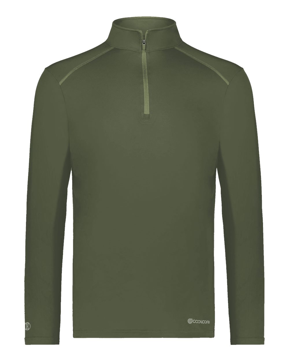 Holloway Men's CoolCore® Quarter-Zip Pullover. 222140 - Olive