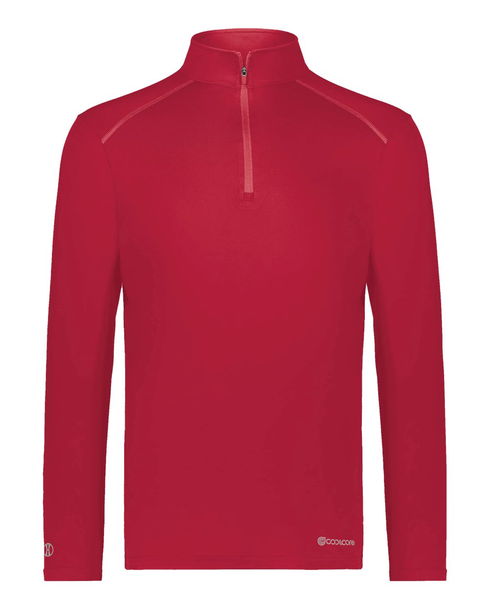 Holloway Men's CoolCore® Quarter-Zip Pullover. 222140 - Scarlet