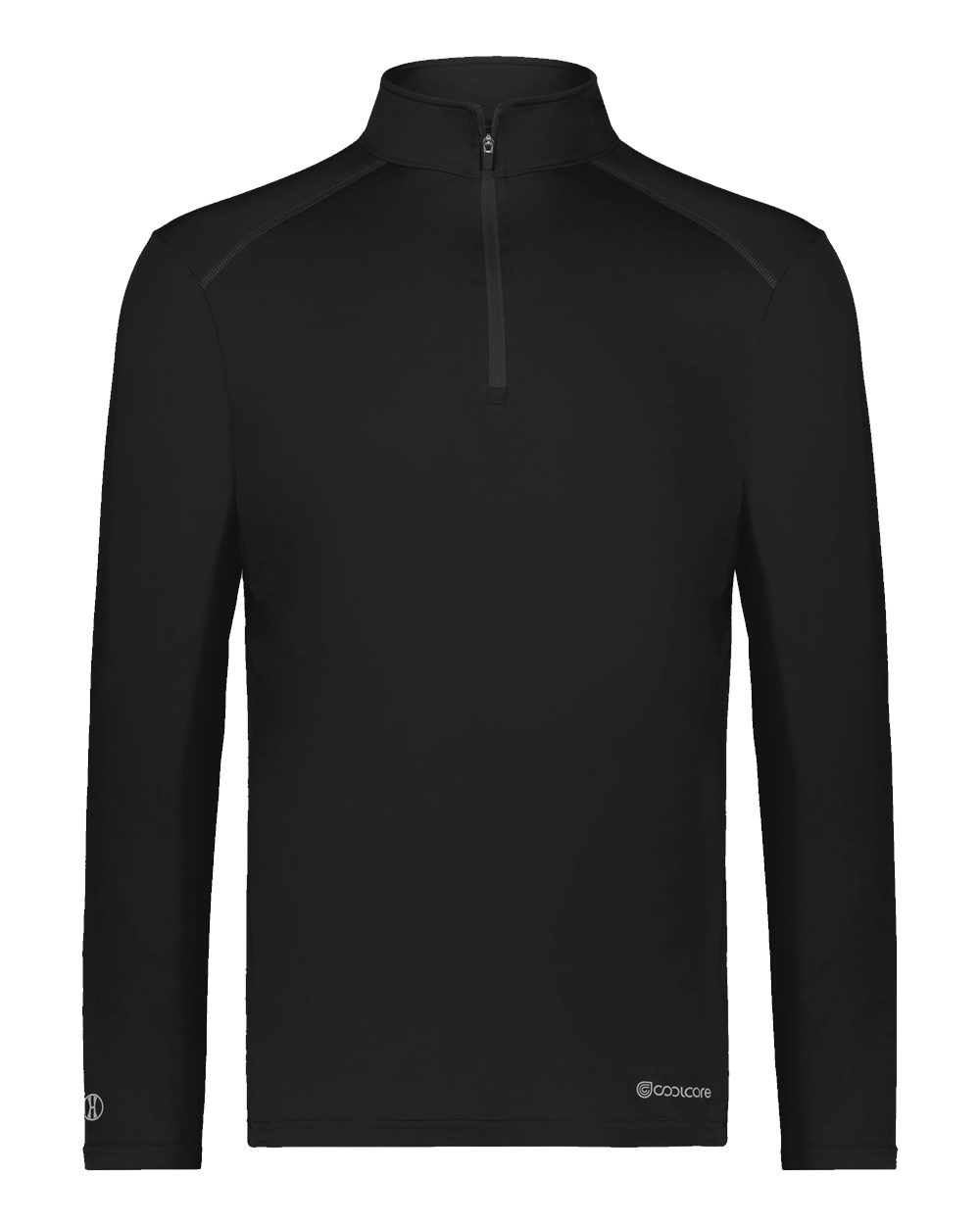 Holloway Youth CoolCore® Quarter-Zip Pullover. 222240 - Black