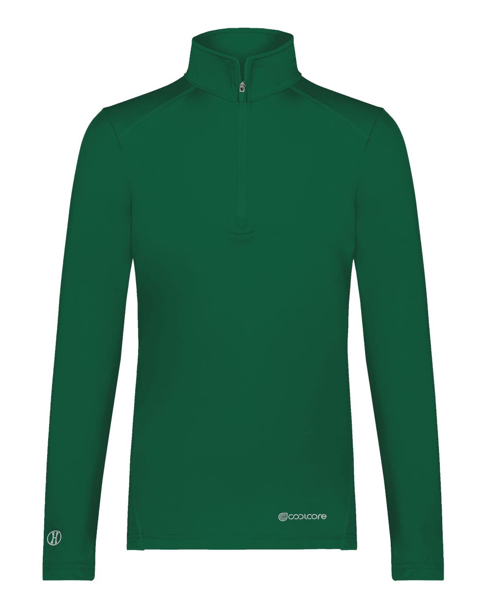 Holloway Women's CoolCore® Quarter-Zip Pullover. 222340 - Dark Green