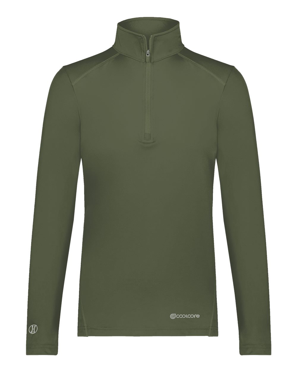 Holloway Women's CoolCore® Quarter-Zip Pullover. 222340 - Olive