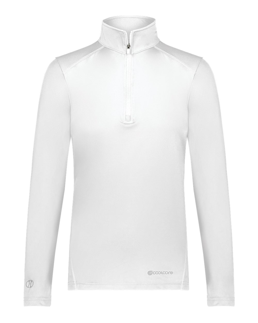 Holloway Women's CoolCore® Quarter-Zip Pullover. 222340 - White