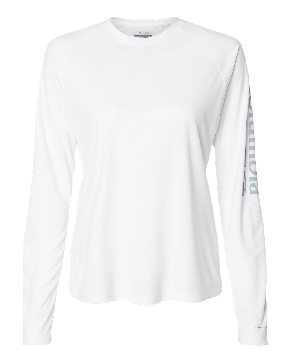 Columbia Women's PFG Tidal Tee™ II Long Sleeve. 212485 - White/ Cirrus Grey