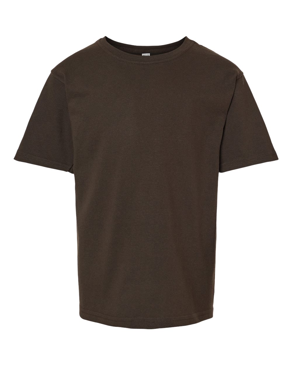 M&O Youth Gold Soft Touch T-Shirt. 4850 - Chocolate