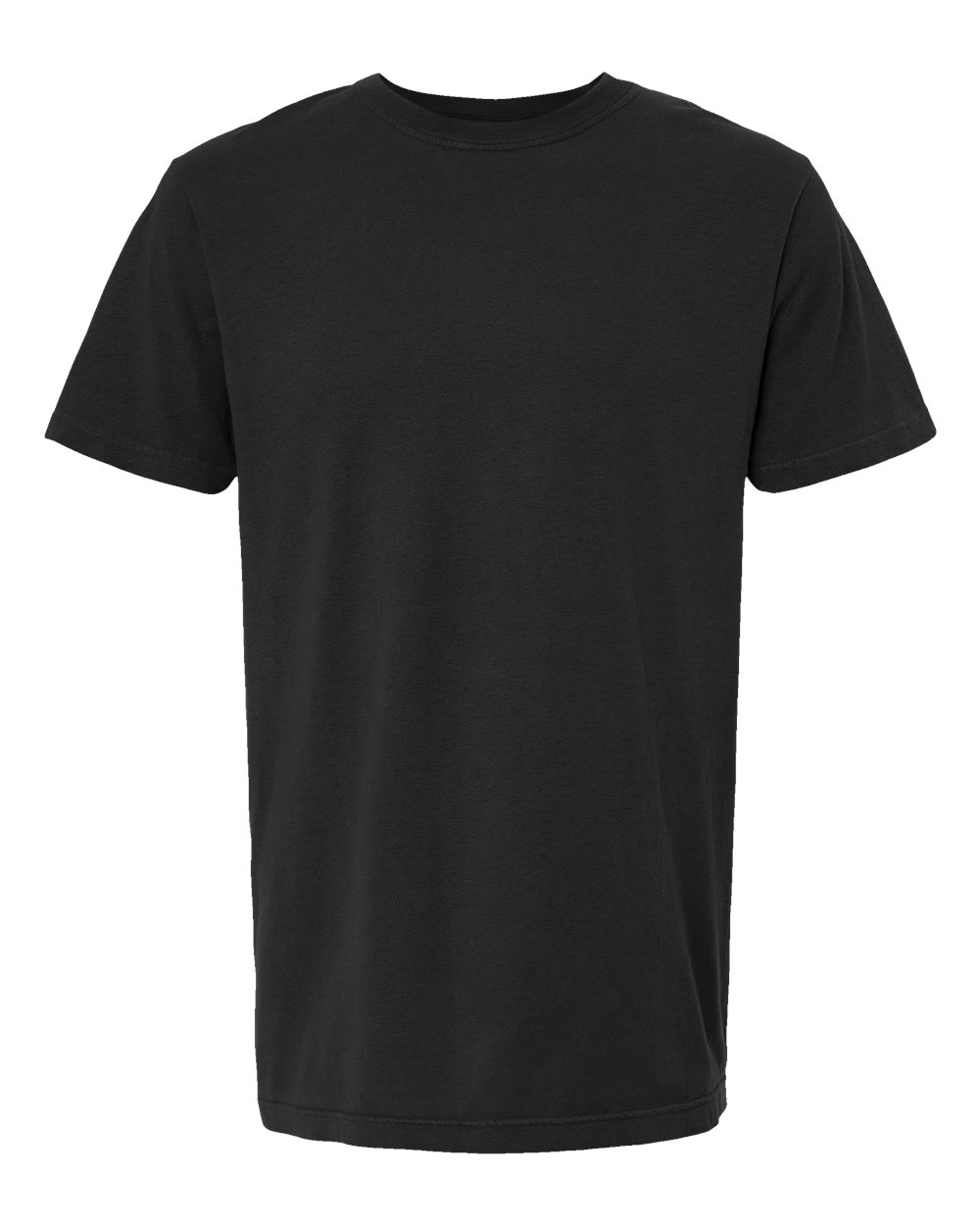 M&O Unisex Vintage Garment-Dyed T-Shirt. 6500M - Black