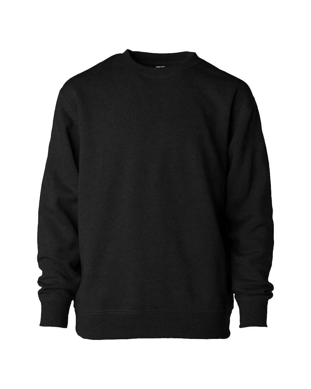Independent Trading Co. Youth Lightweight Special Blend Crewneck Sweatshirt. PRM15YSBC - Black