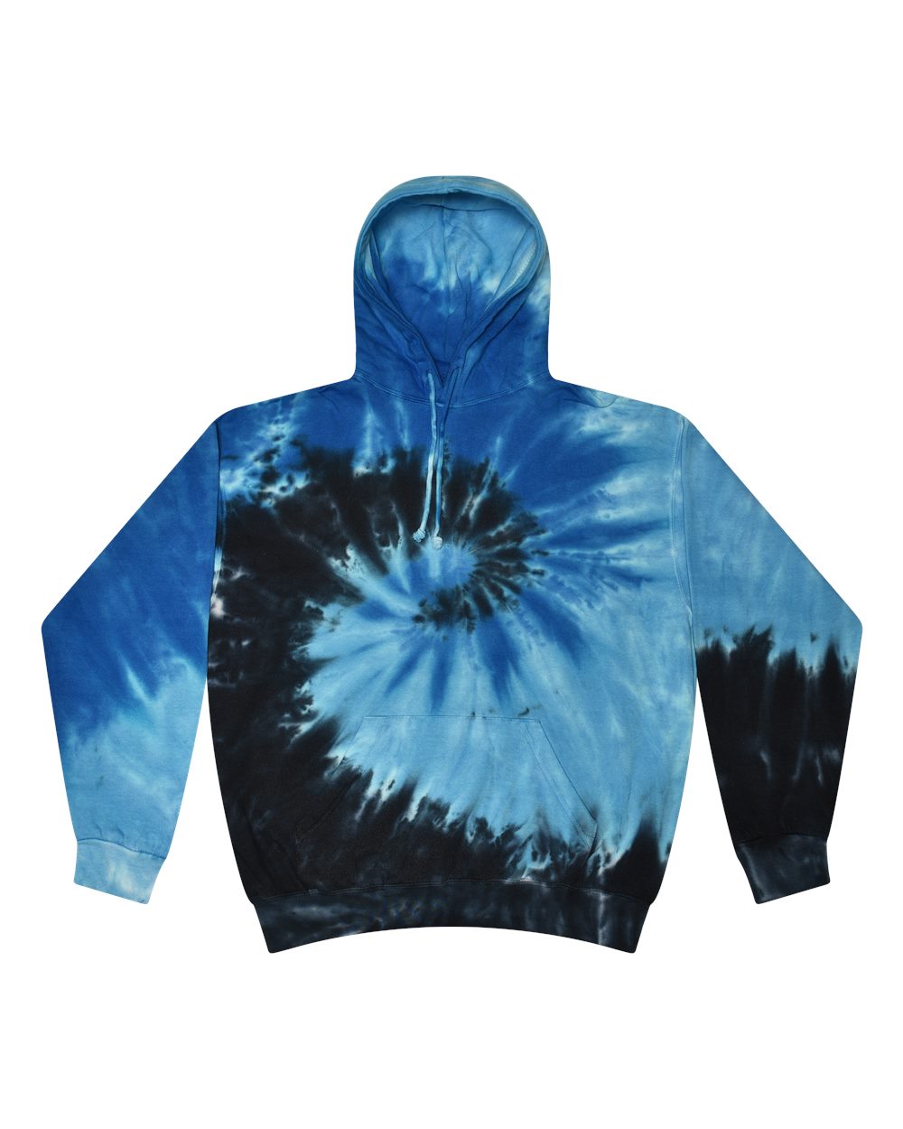 Colortone Youth Tie-Dyed Hooded Sweatshirt. 8777Y - Blue Ocean