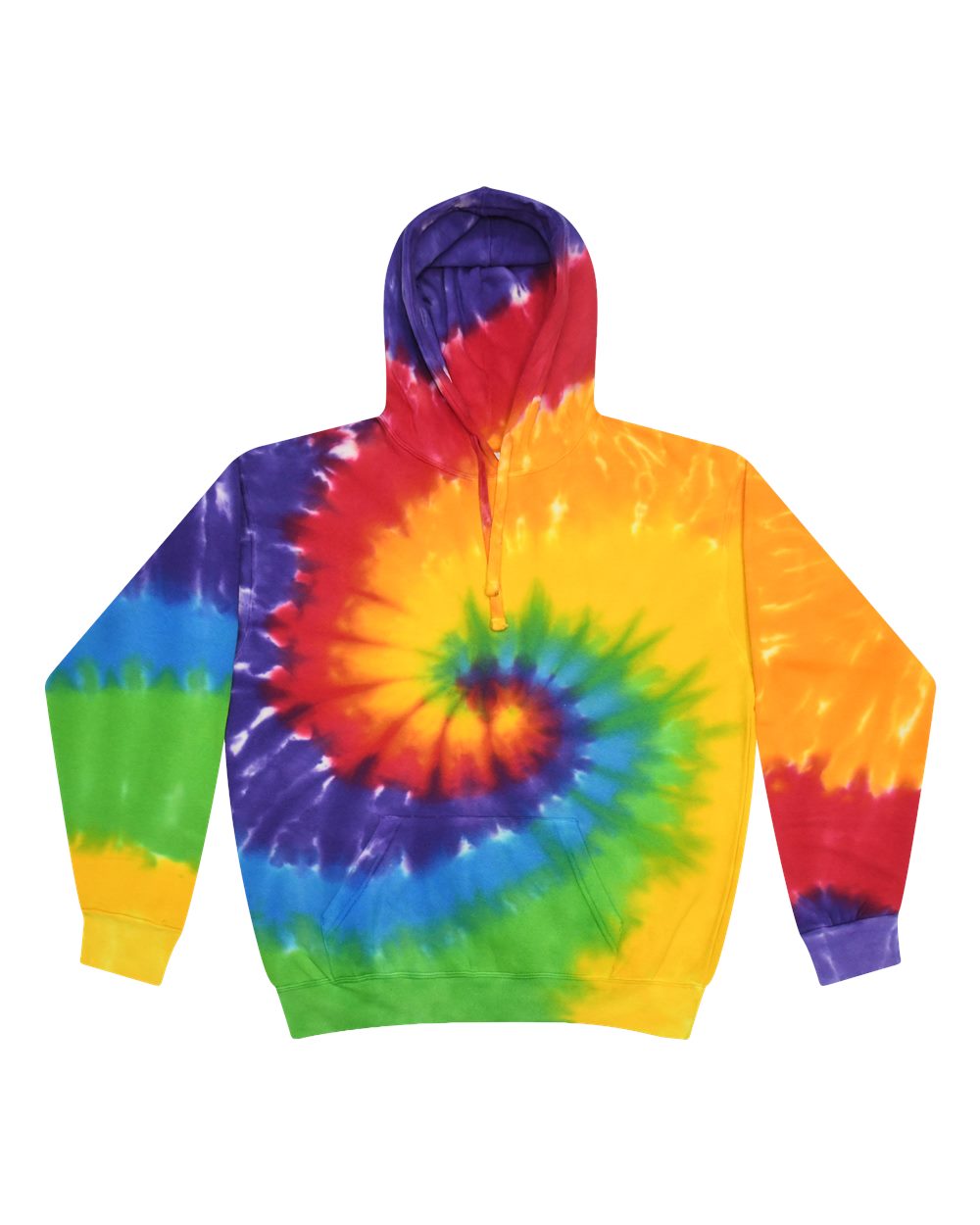 Colortone Youth Tie-Dyed Hooded Sweatshirt. 8777Y - Prism
