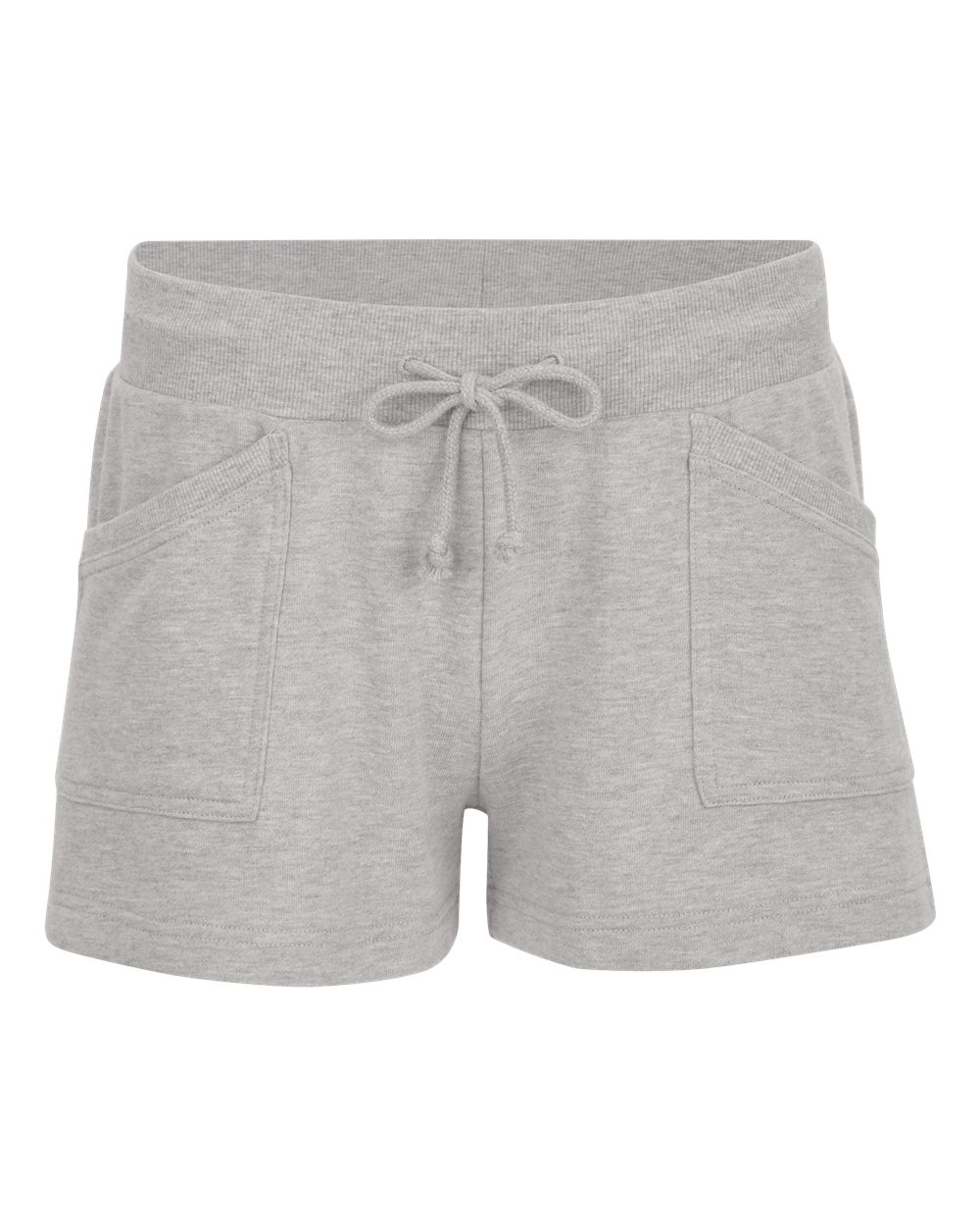 Boxercraft Women's French Terry Safari Shorts. BW6503 - Oxford Heather