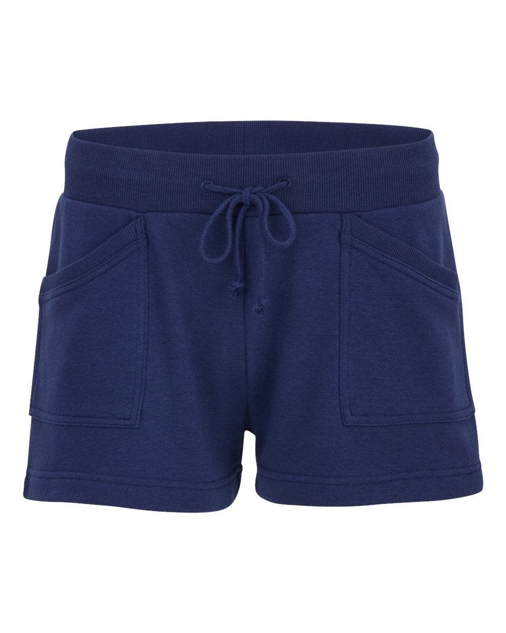 Boxercraft Women's French Terry Safari Shorts. BW6503 - Navy Heather