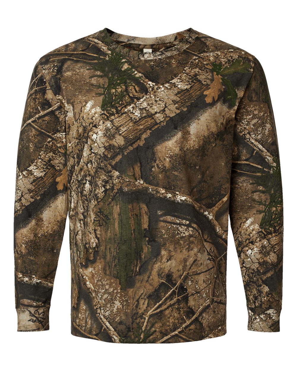 Code Five Unisex Realtree® Camo Long Sleeve Tee. 3981 - RealTree APX