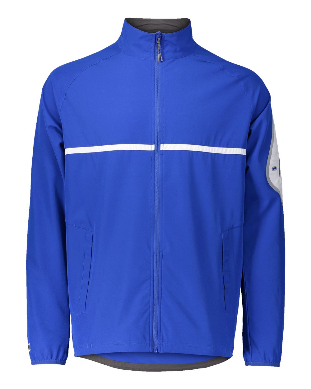Holloway Unisex Weld Jacket. 229543 - Royal/ White