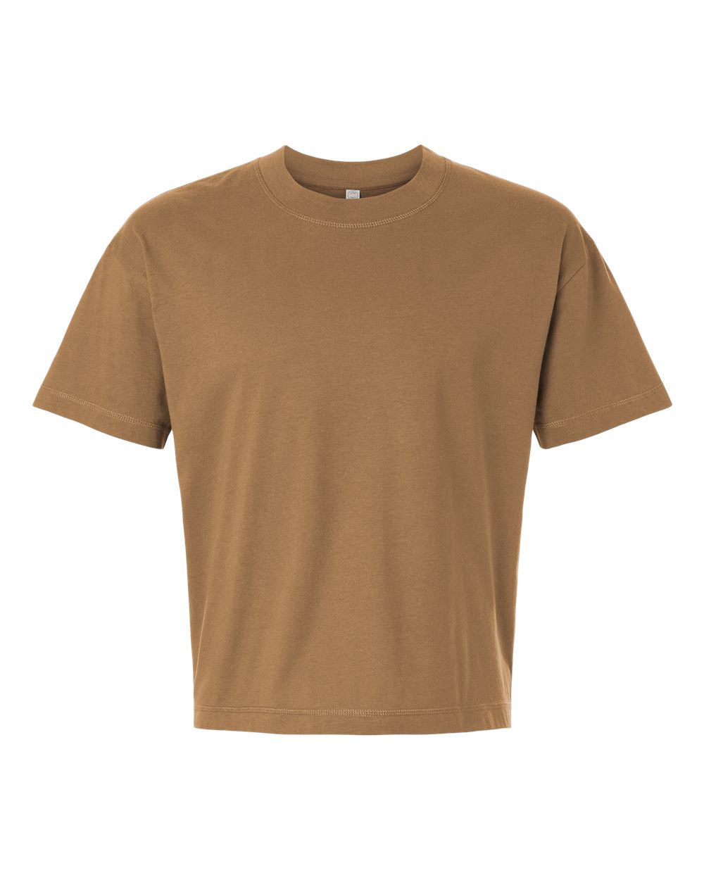 LAT Unisex Boxy Jersey Tee. 3520 - Coyote Brown
