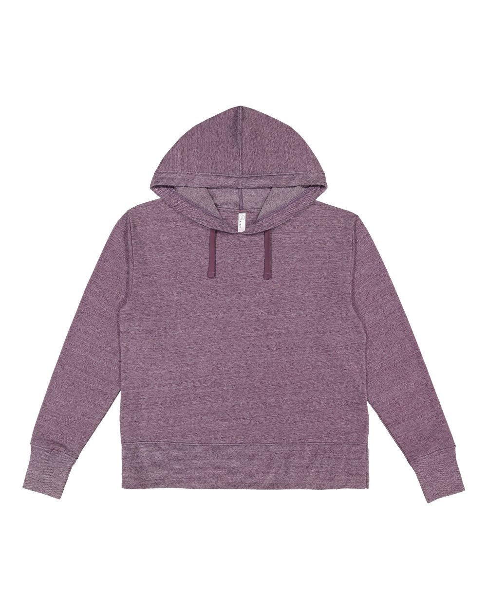 LAT Women's Vintage Wash Hoodie Sweatshirt. 3536 - Weathered Plum