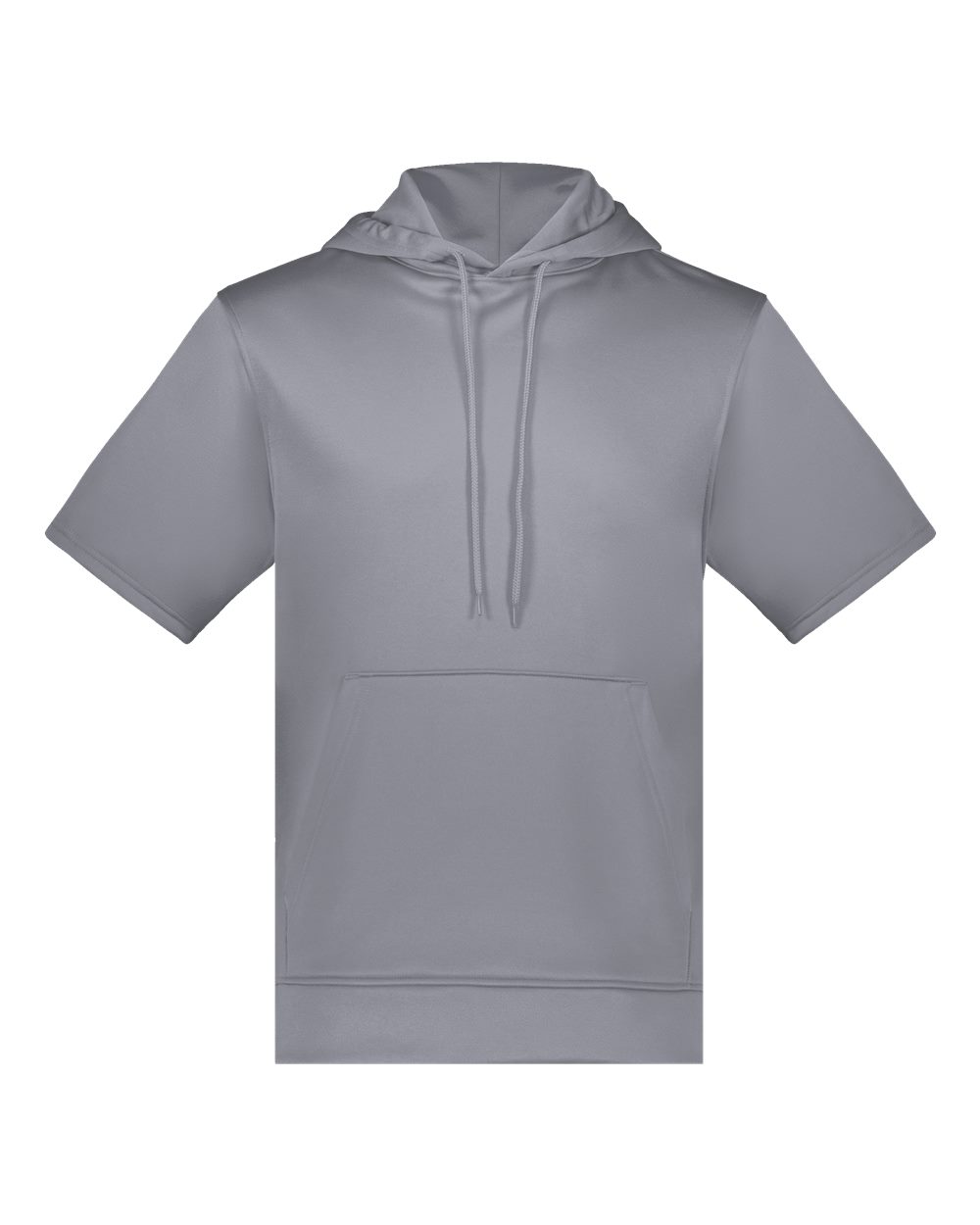 Augusta Sportswear Unisex Fleece Short Sleeve Hooded Pullover. 6871 - Graphite
