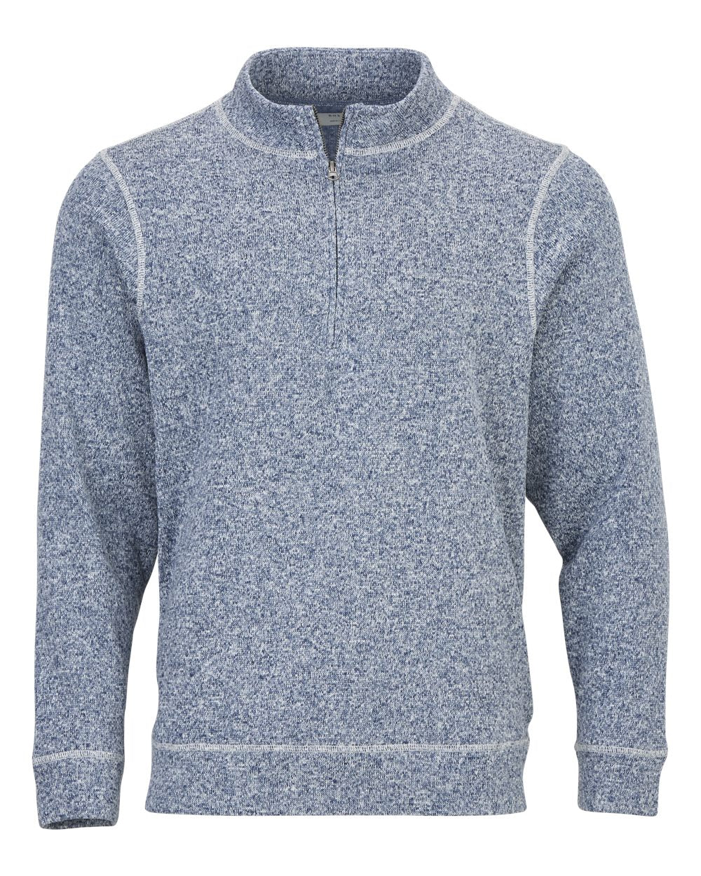 Boxercraft Men's Alpine Quarter-Zip Pullover. BM5207 - Navy Heather