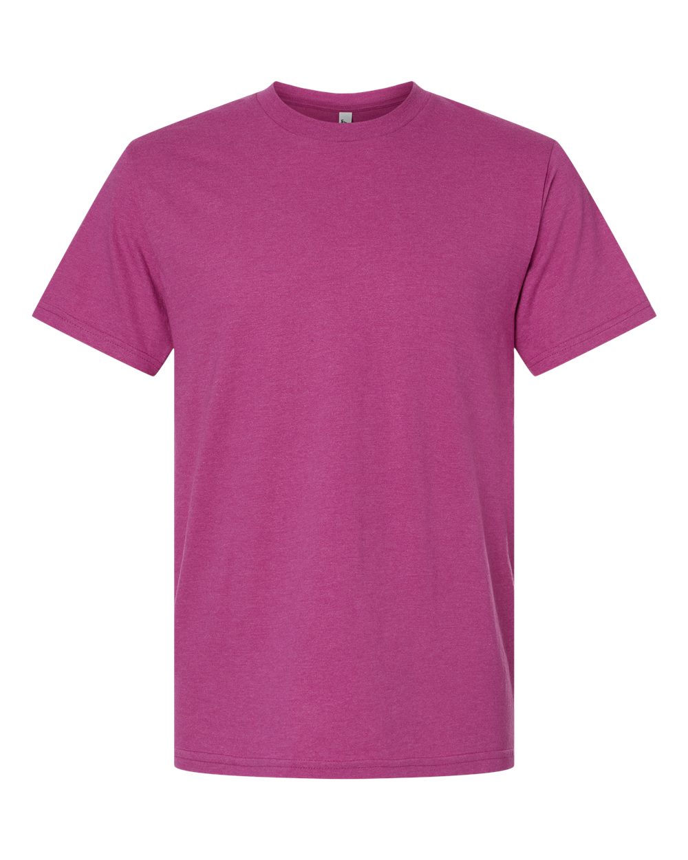 American Apparel Unisex CVC Tee. 2001CVC - Heather Super Pink
