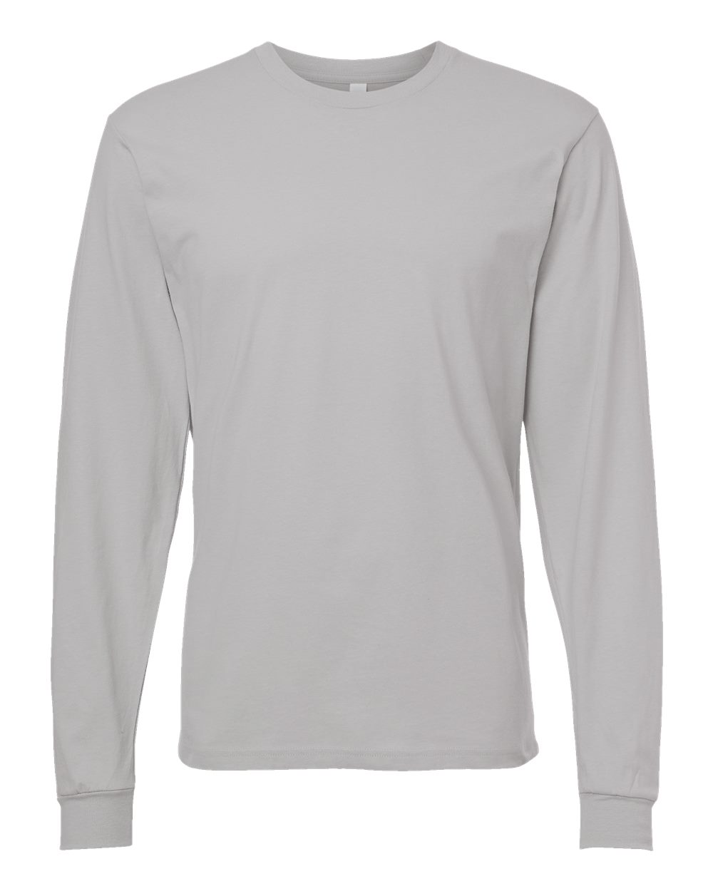 American Apparel Unisex Fine Jersey Long Sleeve Tee. 2007 - New Silver