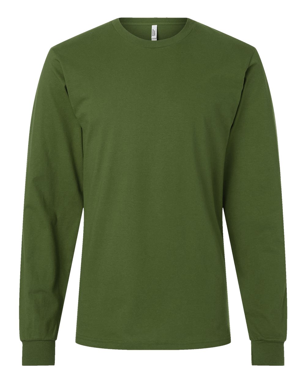 American Apparel Unisex Fine Jersey Long Sleeve Tee. 2007 - Olive
