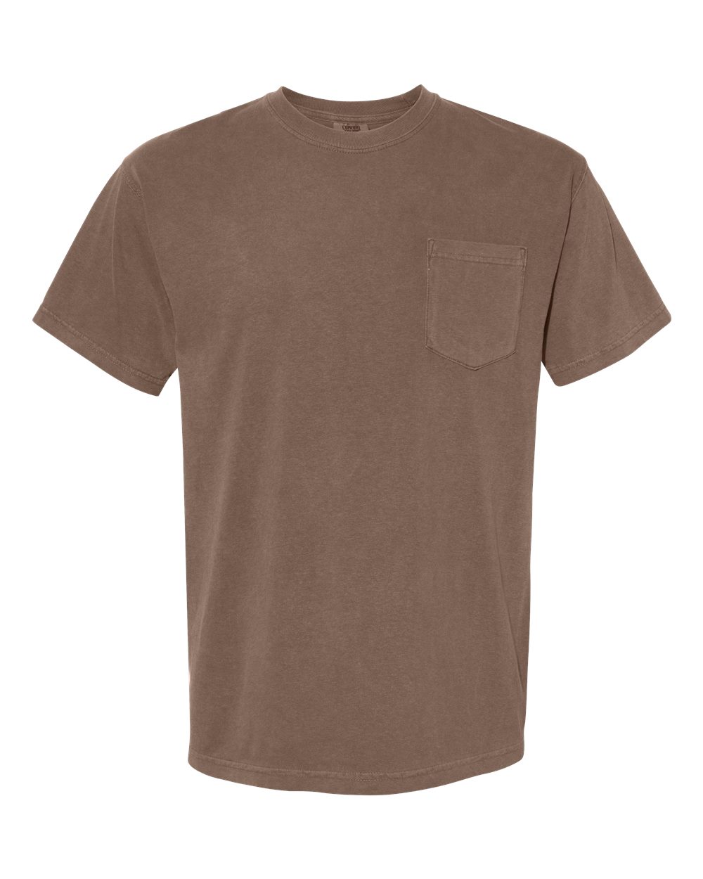 Comfort Colors Unisex Garment-Dyed Heavyweight Pocket T-Shirt. 6030 - Espresso