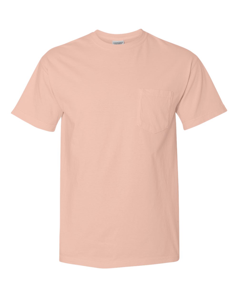 Comfort Colors Unisex Garment-Dyed Heavyweight Pocket T-Shirt. 6030 - Peachy