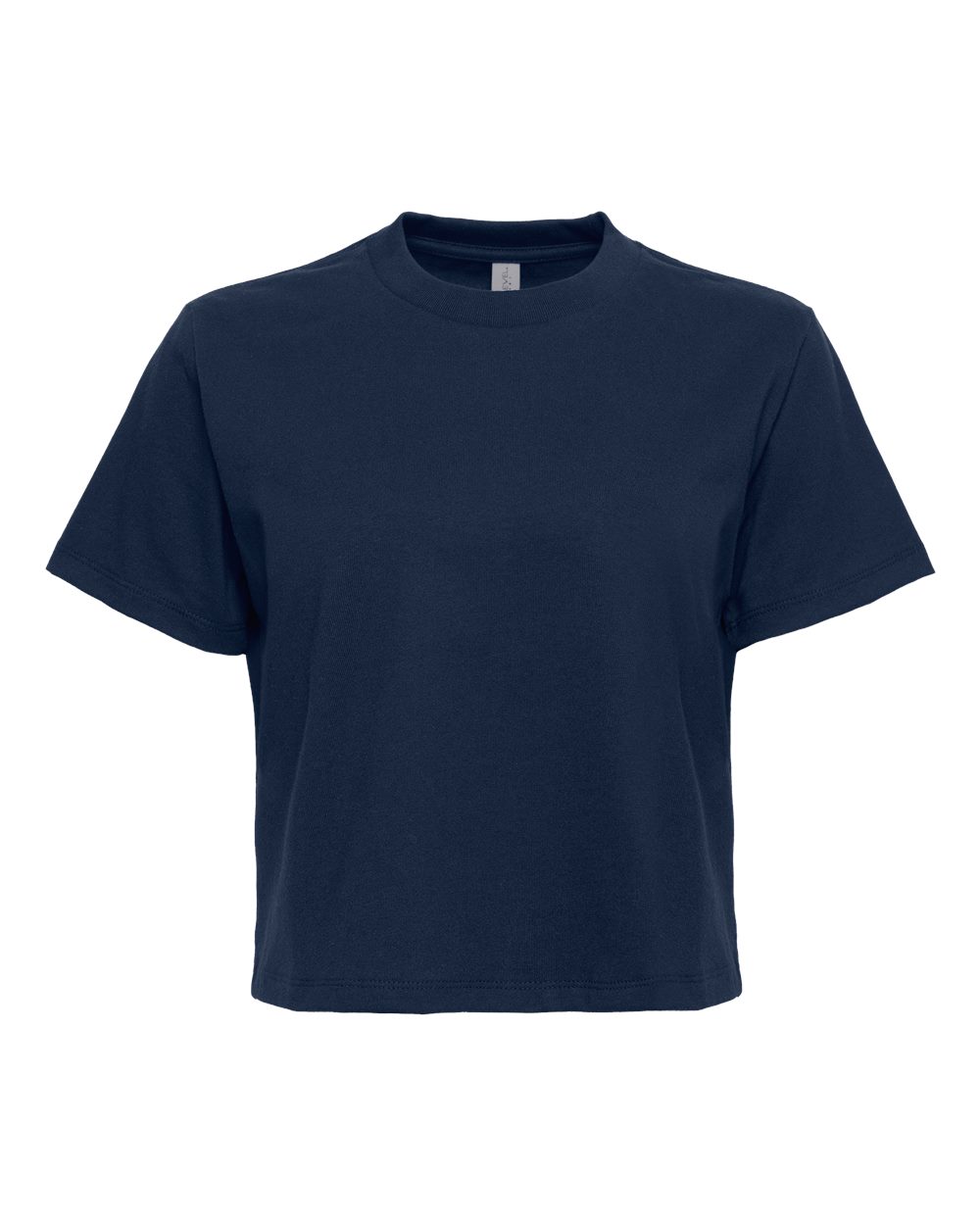 Next Level Women's Heavyweight Boxy Tee. 7610 - Midnight Navy