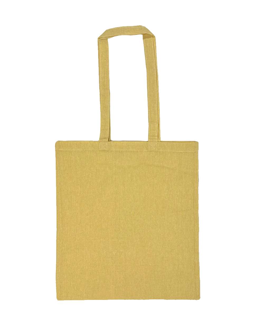 Liberty Bags Lightweight Recycled Canvas Tote Bag with Extended Handle. 8505R - Heather Yellow