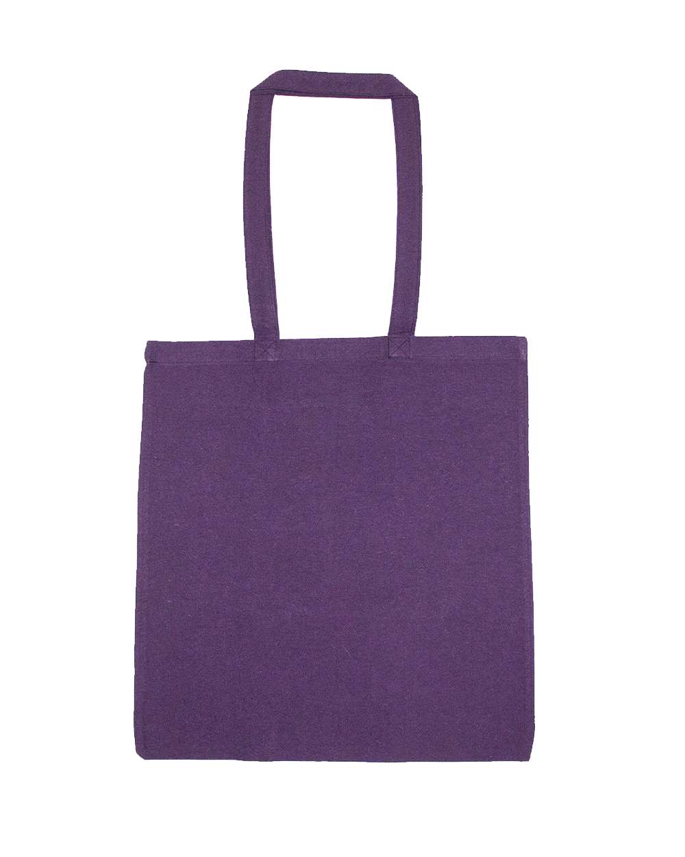 Liberty Bags Lightweight Recycled Canvas Tote Bag with Extended Handle. 8505R - Plum