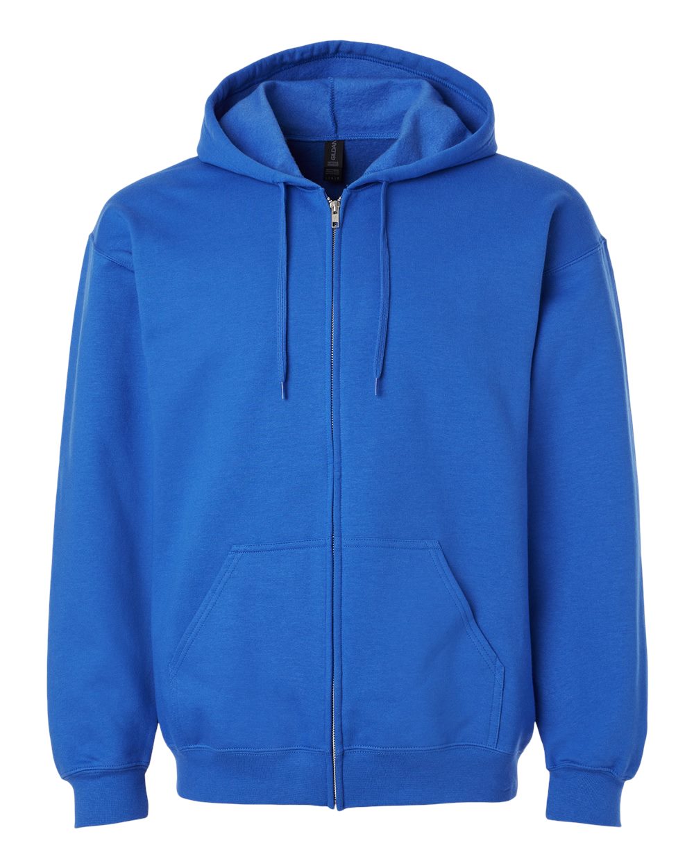 Gildan Unisex Softstyle® Midweight Full-Zip Hooded Sweatshirt. SF600 - Royal