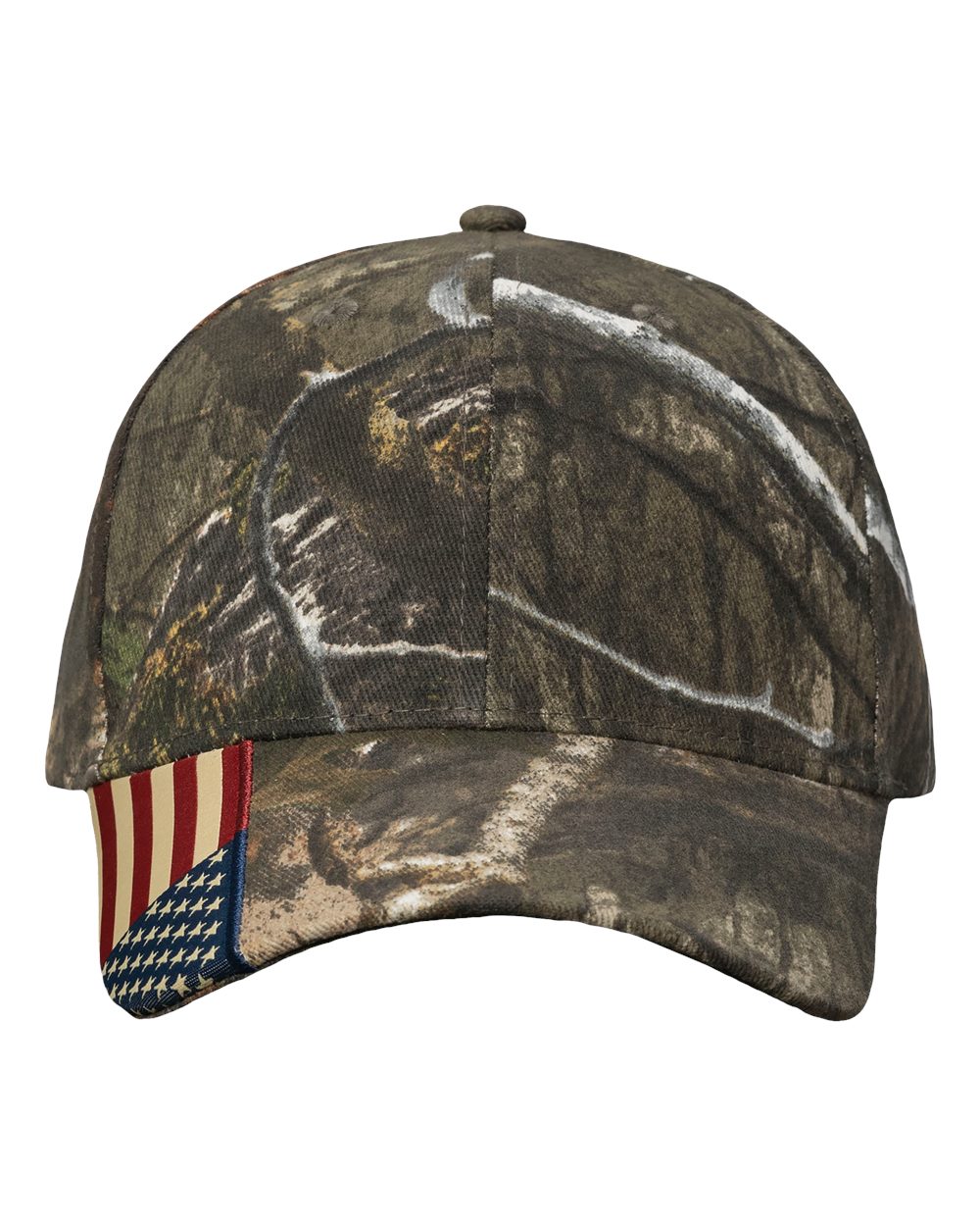 Kati Camo Woven USA Flag Cap. LC350 - Country DNA/ USA Flag