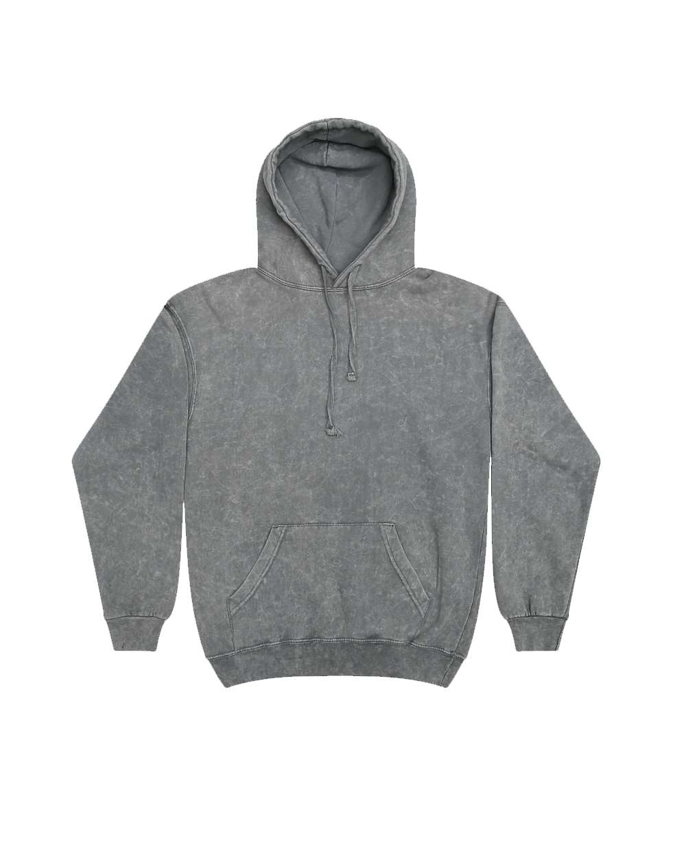 Colortone Unisex Mineral Wash Hooded Sweatshirt. 8300 - Grey
