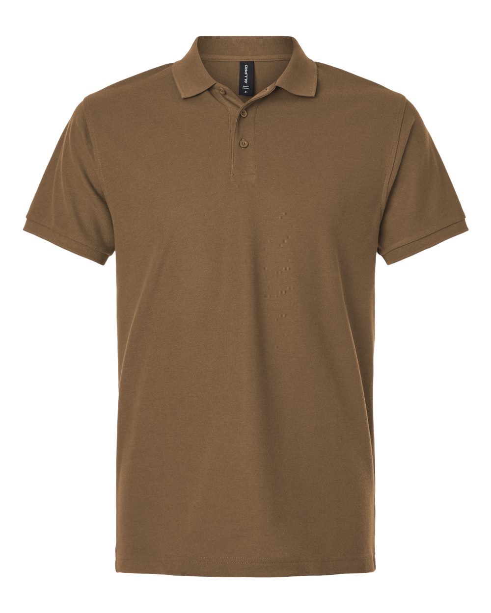AllPro Men's Pique Polo. 62800 - Cigar