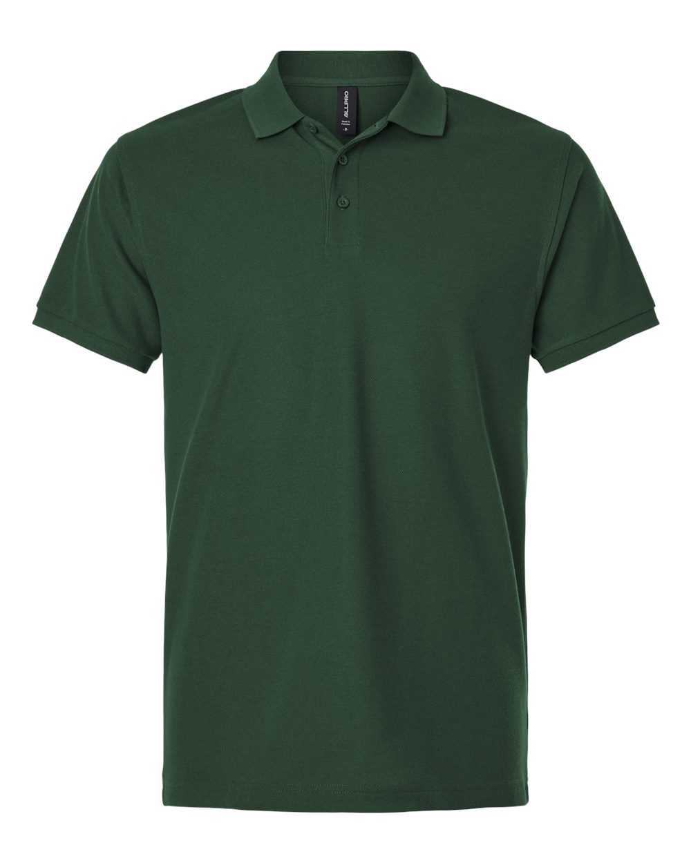 AllPro Men's Pique Polo. 62800 - Forest Green