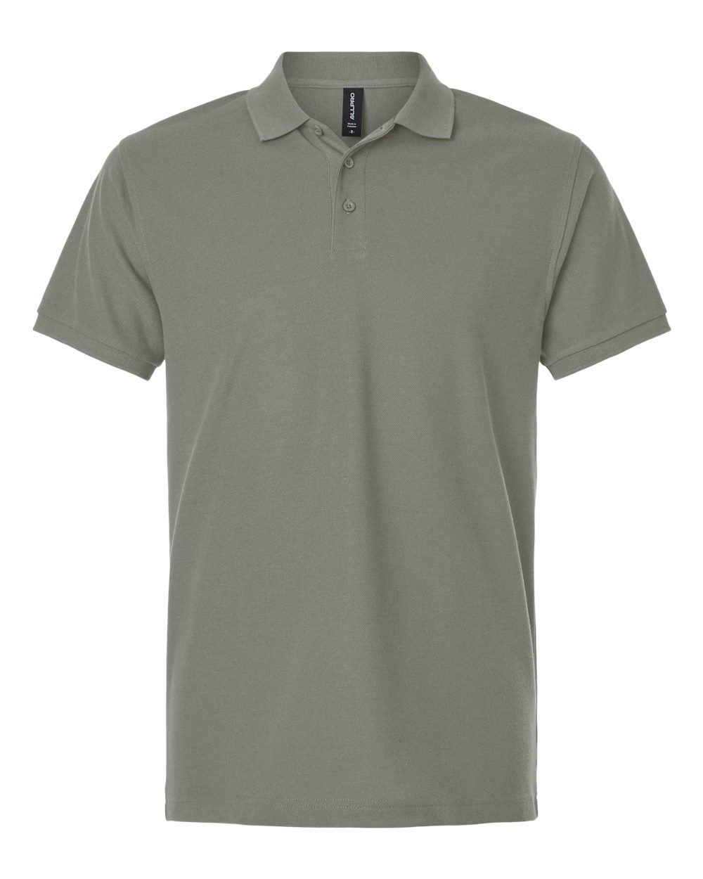 AllPro Men's Pique Polo. 62800 - Greystone