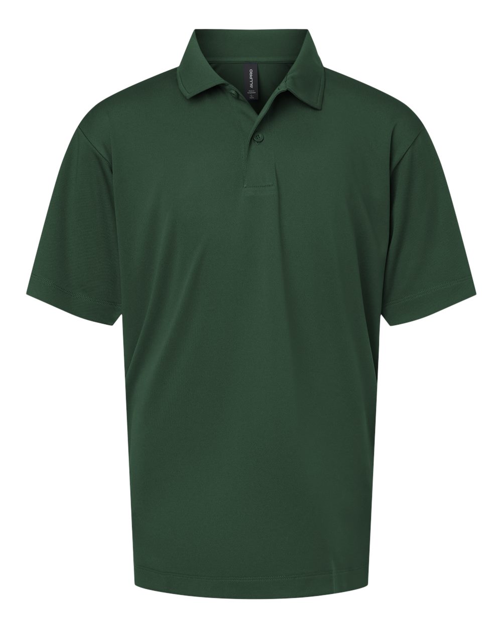 AllPro Youth Pro-Lock Performance Polo. 41800Y - Forest Green