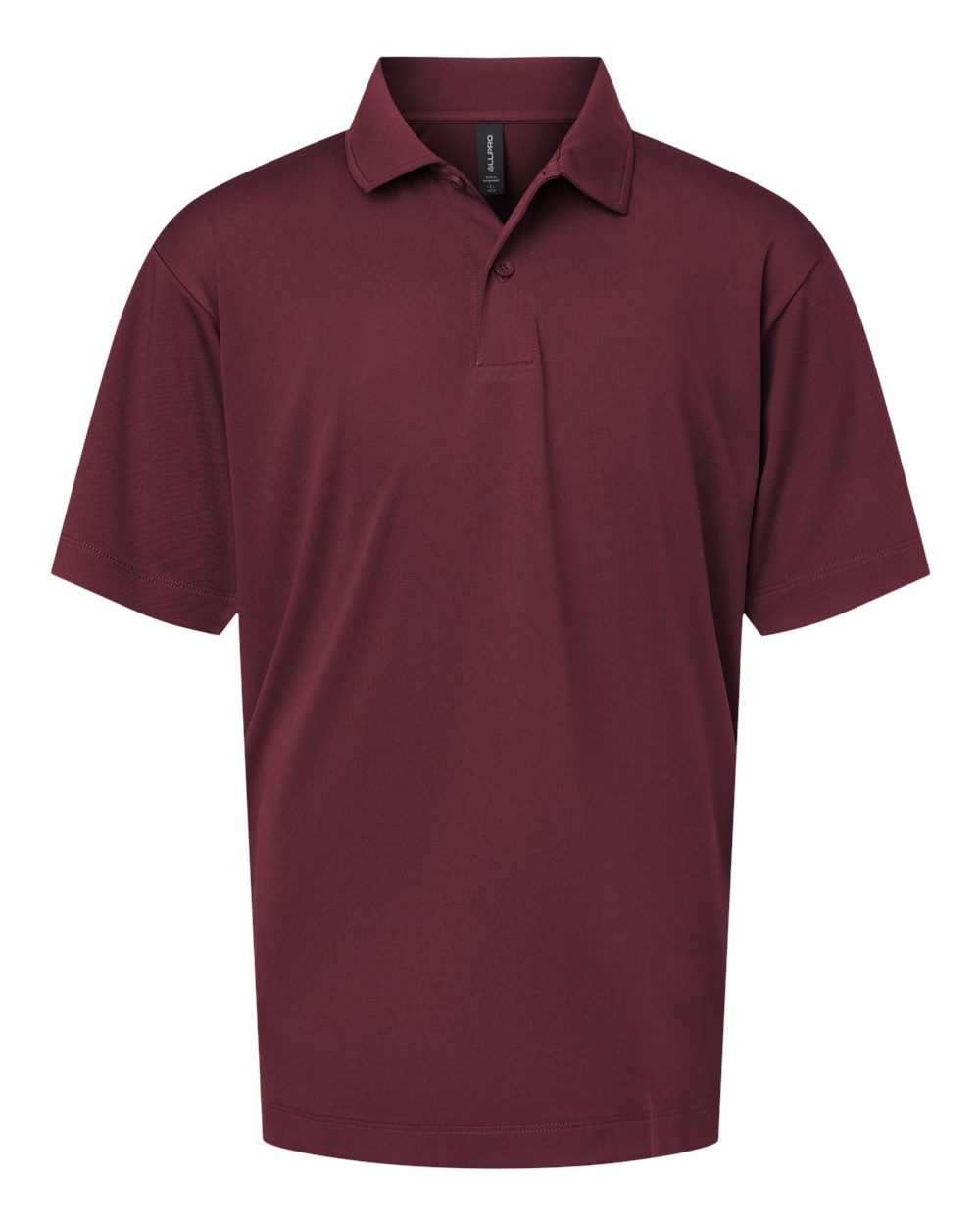AllPro Youth Pro-Lock Performance Polo. 41800Y - Maroon