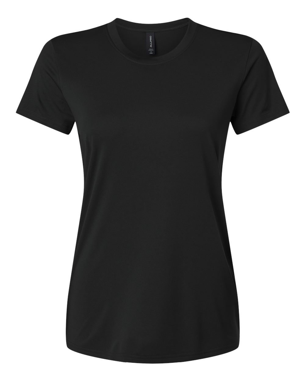 AllPro Women's Pro-Lock Performance T-Shirt. 48000L - Black