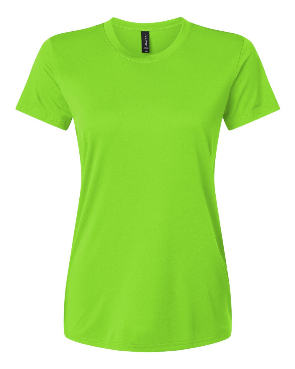 AllPro Women's Pro-Lock Performance T-Shirt. 48000L - Lime