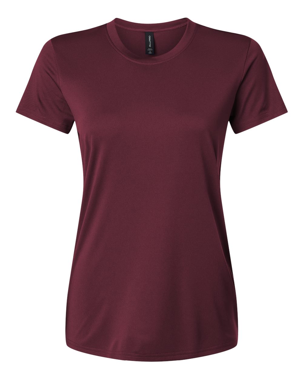 AllPro Women's Pro-Lock Performance T-Shirt. 48000L - Maroon