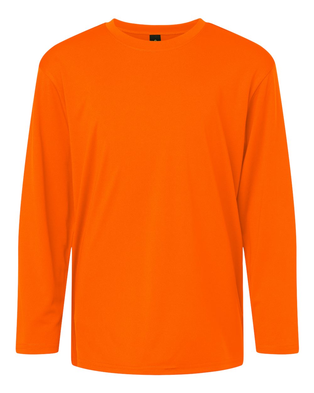 AllPro Youth Pro-Lock Performance Long Sleeve T-Shirt. 48400Y - Neon Orange