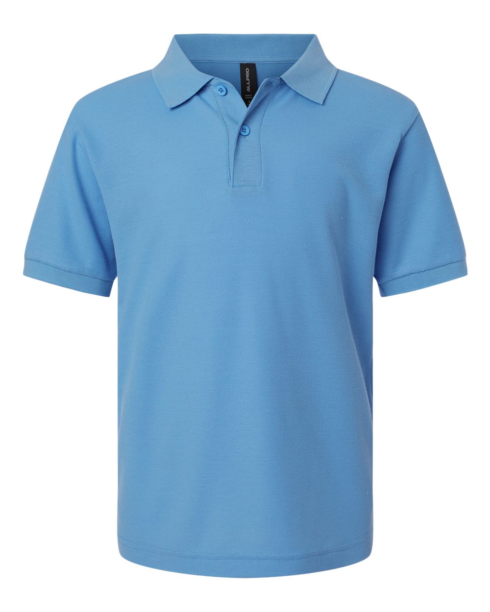 AllPro Youth Pique Polo. 62800Y - Carolina Blue