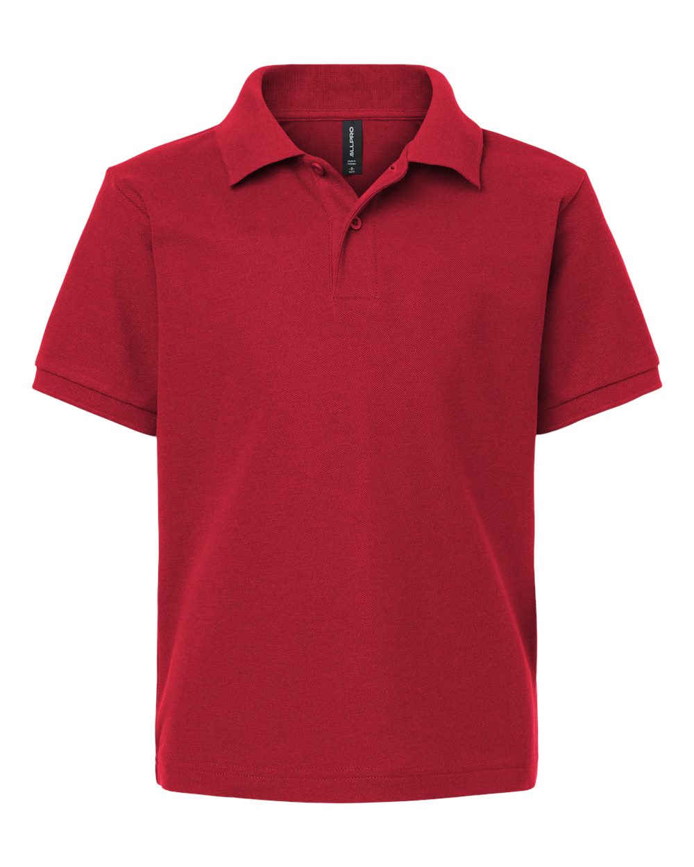 AllPro Youth Pique Polo. 62800Y - Red