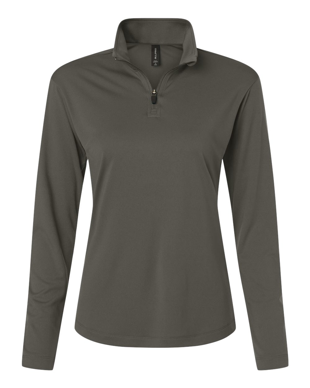 AllPro Women's Pro-Lock Performance Quarter-Zip Pullover. 41870L - Charcoal